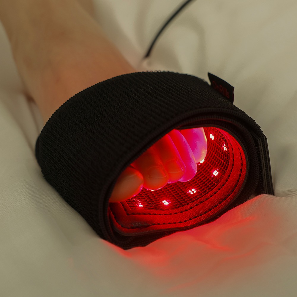 온릴스 LED 국소부위 근적외선 케어패드 (손가락, 손목, 팔꿈치, 무릎, 발목)